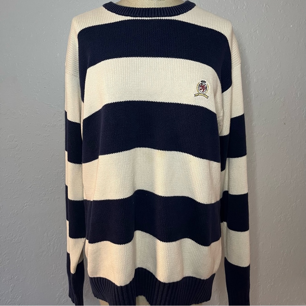 Vintage Tommy Hilfiger Sweater🤍❤️💙